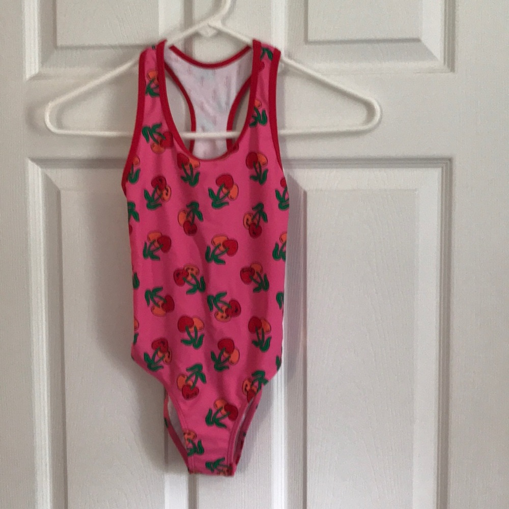 Juicy couture black label cherry bathing suit